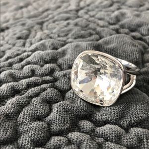 Touchstone crystal ring